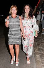 BETHENNY FRANKEL Leaves La Petite Plage Restaurant in Saint Tropez 08/05/2022