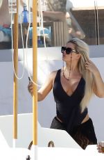 BIANCA GASCOIGNE in Swimsuit at Ibiza
