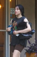BILLIE EILISH Leaves a Gym Session in Los Angeles 08/01/2022