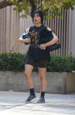 BILLIE EILISH Leaves a Gym Session in Los Angeles 08/01/2022