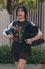 BILLIE EILISH Leaves a Gym Session in Los Angeles 08/01/2022
