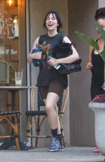 BILLIE EILISH Leaves a Gym Session in Los Angeles 08/01/2022