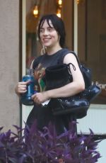 BILLIE EILISH Leaves a Gym Session in Los Angeles 08/01/2022