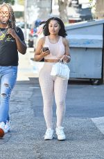 BLAC CHYNA Out and About in Beverly Hills 08/15/2022