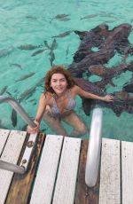 BLANCA BLANCO in Bikini at a Boat in Exuma Island in Bahamas 08/09/2022