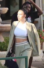 BRE TIEDI Arrives on the Set of Selling Sunset in West Hollywood 08/26/2022