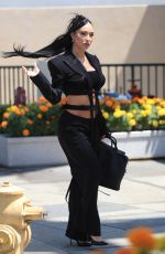 BRE TIESI Arrives at Oppenheim Group Office in West Hollywood 08/24/2022