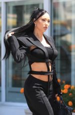 BRE TIESI Arrives at Oppenheim Group Office in West Hollywood 08/24/2022