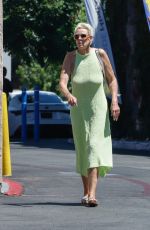 BRIGITTE NIELSEN Out and About in Los Angeles 08/17/2022