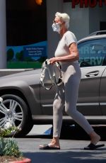 BRIGITTE NIELSEN Out for a Mani & Pedi in Los Angeles 08/01/2022