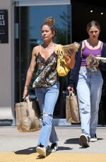 BROOKE BURKE Shopping at Erewhon in Los Angeles 08/15/2022