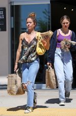 BROOKE BURKE Shopping at Erewhon in Los Angeles 08/15/2022