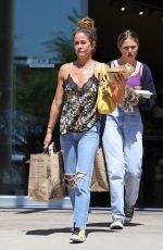 BROOKE BURKE Shopping at Erewhon in Los Angeles 08/15/2022