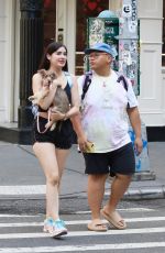 BROOKE REYNA and Jacob Batalon Out in New York 08/11/2022