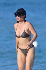 CAMILA MORRONE and Her Mother LUCILA SOLA in Bikinis at a Beach in Saint-Tropez 08/19/2022