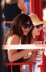 CAMILA MORRONE, LUCILA SOLA and NORA ARNEZEDE Out Shopping in St Tropez 08/18/2022