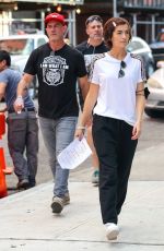 CAMILLA BELLE on the Set of Law and Order: Organized Crime in New York 08/29/2022