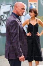 CAMILLA BELLE on the Set of Law and Order: Organized Crime in New York 08/29/2022