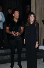 CAMILLE VASQUEZ at Catch Steak LA in West Hollywood 08/01/2022