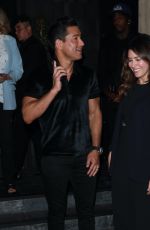 CAMILLE VASQUEZ at Catch Steak LA in West Hollywood 08/01/2022