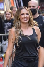 CARLY PEARCE Leaves Good Morning America in New York 08/16/2022