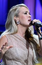 CARRIE UNDERWOOD Performs at Grand Ole Opry in Celebration of Barbara Mandrell