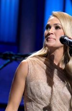 CARRIE UNDERWOOD Performs at Grand Ole Opry in Celebration of Barbara Mandrell