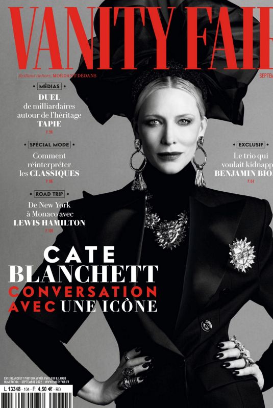 CATE BLANCHETT in Vanity Fair Magazine, France September 2022