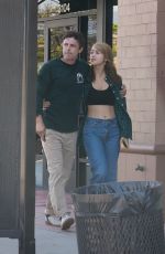 CAYLEE COWAN and Casey Affleck at Dunkin Donuts in Los Angeles 08/18/2022
