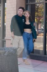 CAYLEE COWAN and Casey Affleck at Dunkin Donuts in Los Angeles 08/18/2022