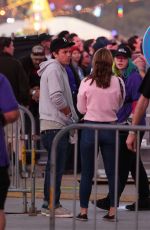 CAYLEE COWAN and Casey Affleck at Lands 2022 Music Festival in San Francisco 08/07/2022