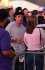 CAYLEE COWAN and Casey Affleck at Lands 2022 Music Festival in San Francisco 08/07/2022