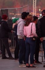 CAYLEE COWAN and Casey Affleck at Lands 2022 Music Festival in San Francisco 08/07/2022