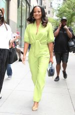 CHANTE ADAMS Leaves New York Live 08/11/2022