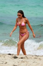 CHANTEL JEFFRIES in Bikini at a Beach in Miami 08/09/2022