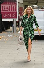 CHARLOTTE HAWKINS Arrives at Classic FM Radio in London 08/17/2022