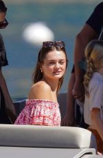 CHARLOTTE LAWRENCE Out in Cannes 08/23/2022