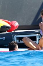 CHIARA FERRAGNI in Bikini on Holiday in Ibiza 08/03/2022