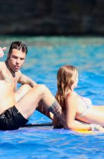 CHIARA FERRAGNI in Bikini on Holiday in Ibiza 08/03/2022