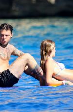 CHIARA FERRAGNI in Bikini on Holiday in Ibiza 08/03/2022