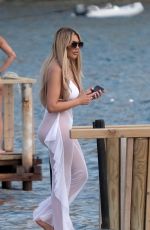 CHLOE FERRY in a White Bikini in Ibiza 08/25/2022