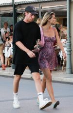 CHLOE LECAREUX Out with Her Boyfriend in Saint Tropez 08/27/2022