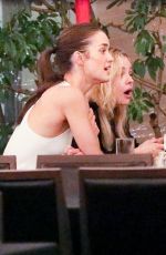 CHLOE MORETZ on Double Date with KATE HARRSION at Giorgio Baldi in Santa Monica 08/01/2022