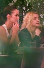 CHLOE MORETZ on Double Date with KATE HARRSION at Giorgio Baldi in Santa Monica 08/01/2022