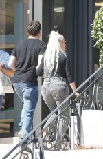 CHRISTINA AGUILERA and Matthew Rutler Out on Their Holiday in France 08/01/2022
