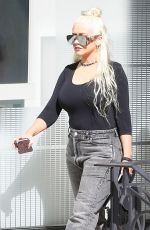 CHRISTINA AGUILERA and Matthew Rutler Out on Their Holiday in France 08/01/2022