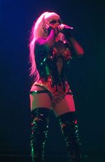 CHRISTINA AGUILERA Performs at O2 Arena in London 08/05/2022