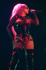 CHRISTINA AGUILERA Performs at O2 Arena in London 08/05/2022
