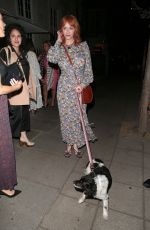 CHRISTINA HENDRICKS Night Out in London 08/06/2022