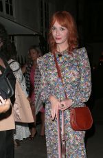 CHRISTINA HENDRICKS Night Out in London 08/06/2022